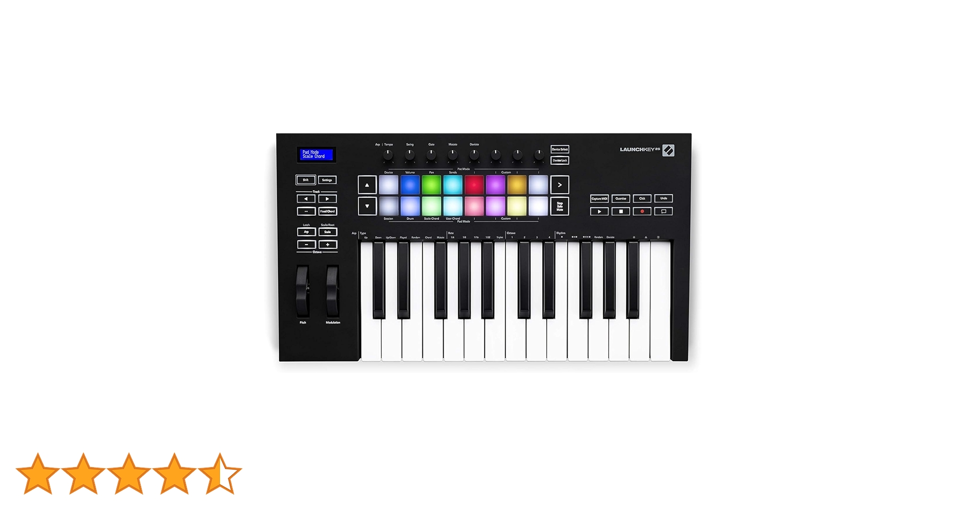 【新品同様！】 NOVATION LAUNCHKEY 25 MK3 Amazon | novation LAUNCHKEY 25 MK3 MIDIキーボード コントローラー